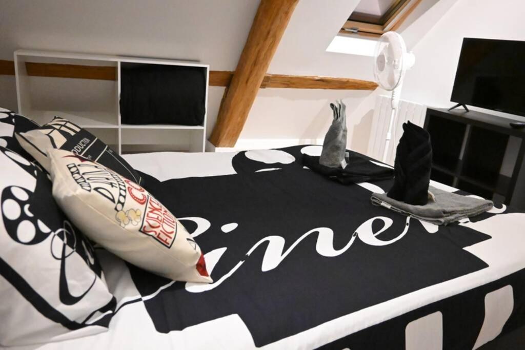 Cinema Appartement 10Mn Aeroport Roissy Cdg Villeneuve-sous-Dammartin Экстерьер фото